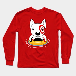 Summer Bullseye Dog Team Member Long Sleeve T-Shirt